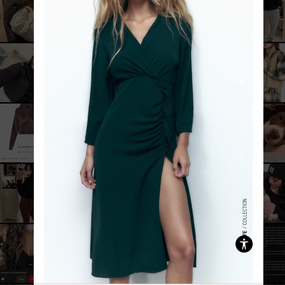 Zara midi dress